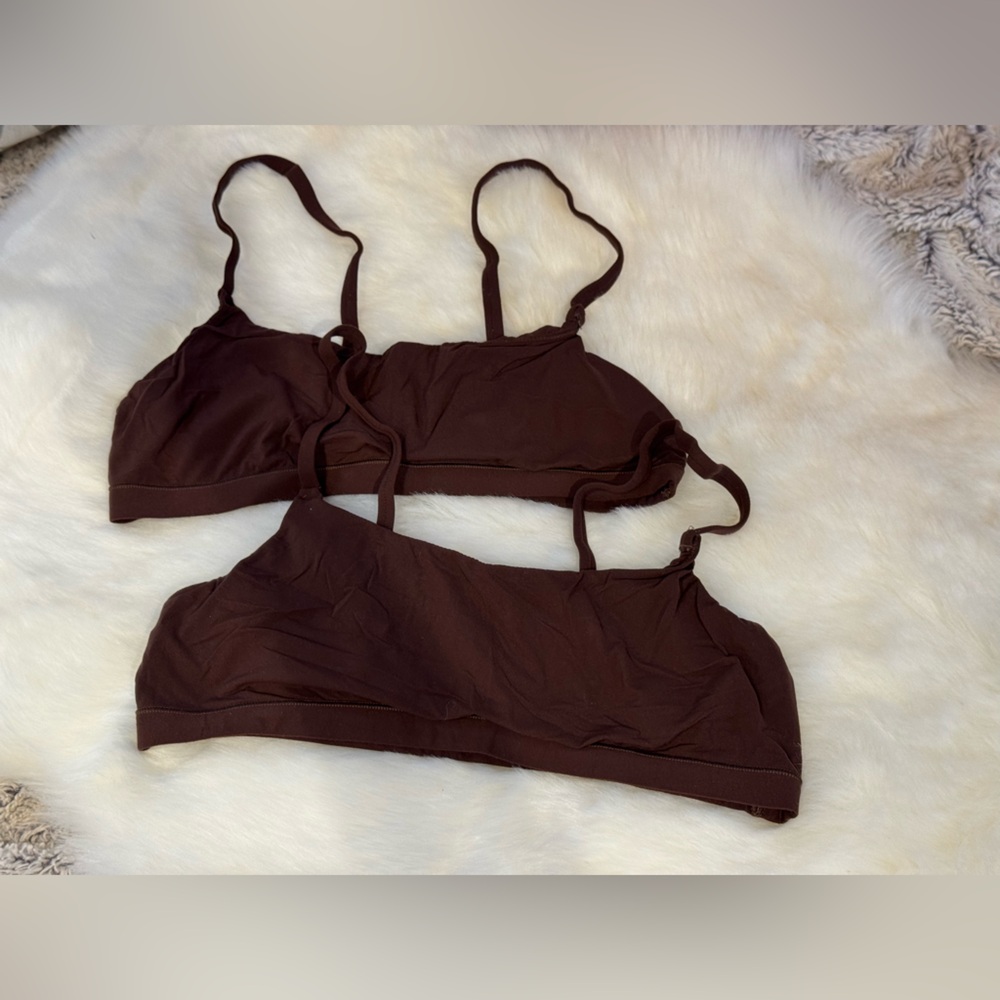 Quince Brown Bralette Set